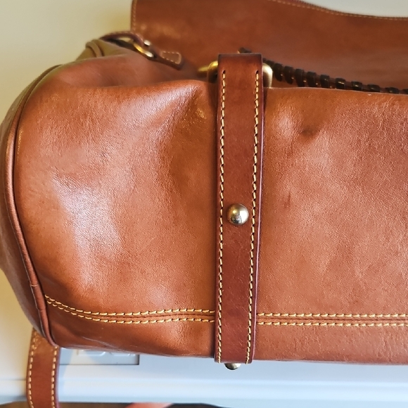 Brown Leather Women's Bag - Picture 7 of 8